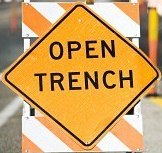 open-trench-sign