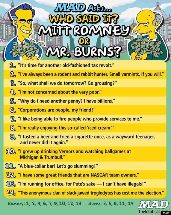 Romney oder Burns