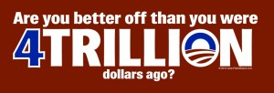 bumpersticker 4 trillion USD