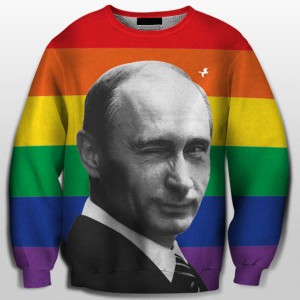 Putin Gay Pride Sweater