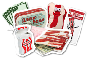 bacon collage