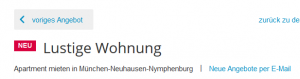 lustige Wohnung