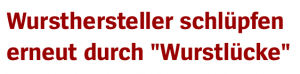 Wurstlücke
